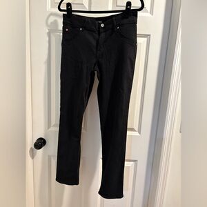 Hudson Collin Black Skinny Jeans